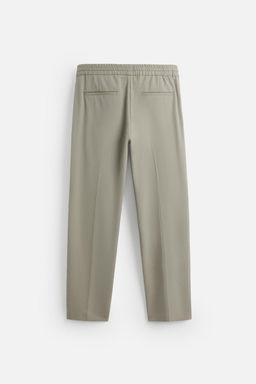 COMFORT FIT JOGGER WAIST TROUSERS - Zara фото 17