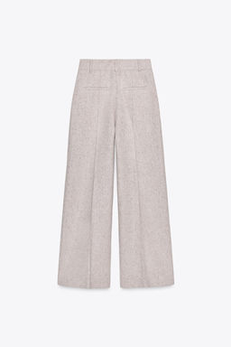 STRUCTURED WIDE LEG TROUSERS ZW COLLECTION