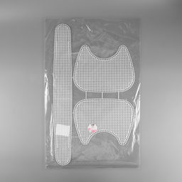 Цена за 2 шт. Канва-основа для вышивания сумки, пластиковая, 52 × 29 см, цвет белый