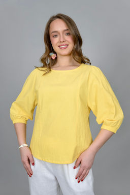 Блуза хлопок крэш жатка