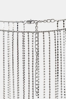 SKIRT-STYLE RHINESTONE BELT - Zara фото 6