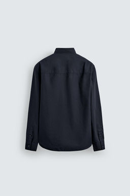 CAMISA ALGOD?N SOFT / Marino - Zara фото 7