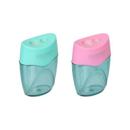 Expert Complete Точилка пластиковая с контейнером, 2 отверстия ECSH-07 12 шт. в ассортименте