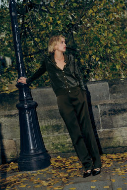 SEQUINNED KNIT CARDIGAN