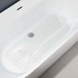 Коврик противоскользящий в ванну на присосках, 3999 см, прозрачный - Simaland фото 6