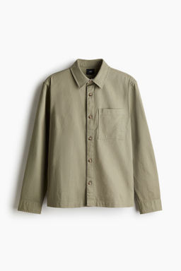 Sobrecamisa en sarga de algod?n Regular Fit - H&m фото 2