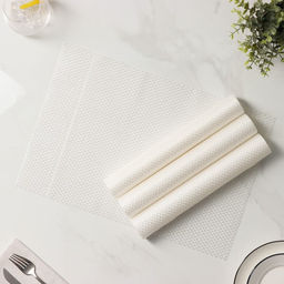 Набор салфеток сервировочных Доляна Star, 4 шт, 4530 см, цвет белый  фото 4