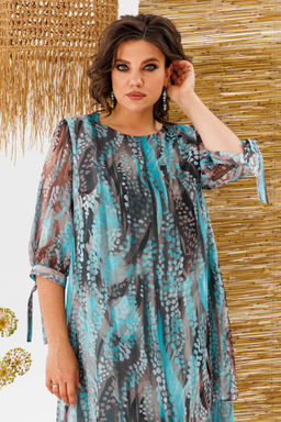 Платье Romanovich Style 1-2698 бирюзовый