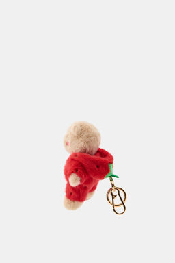 STRAWBERRY BEAR CHARM KEY RING - Zara фото 5