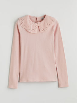 Bebe Yaka Fisto Detayl? K?z ?ocuk Ti??rt