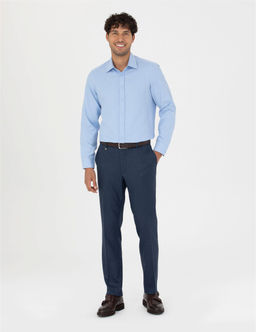 Lacivert Slim Fit Kuma_ Pantolon