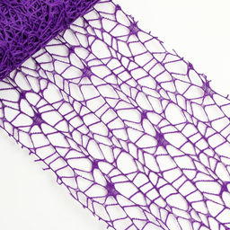 Сетка для творчества «Паутинка», намотка 4.5 м, 6×6×14 см, фиолетовая