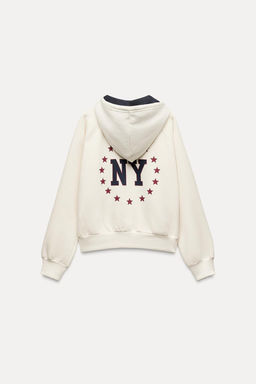 VARSITY NEW YORK HOODIE - Zara фото 6