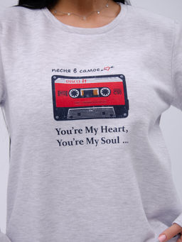 Пижама "Диско", футер начёс