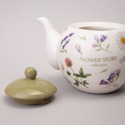 ЧАЙНИК AGNESS FLOWER STORY 22,5*13*14,5 СМ 900 МЛ  фото 4