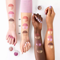 Тени для век двойные Soft Touch Duo Eyeshadow, 04 Mocha Muse 954306