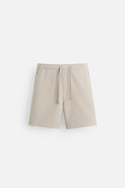 TEXTURED COMFORT BERMUDA SHORTS - Zara фото 16
