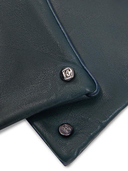 Перчатки женские ш+каш. IS01080 d.green - Eleganzza фото 3