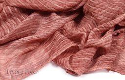 Большой,красивый палантин, выполненный из гофрированной ткани и украшенный тонкими нитями люрекса - Tantino фото 3