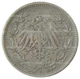 1/2 марки 1905 года E Германия