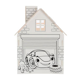 Домик-раскраска Мой гараж, 3 в 1 - Zabiaka фото 6