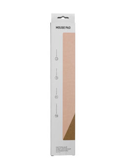 Коврик для мыши Smartbuy SBMP-24-LC, 90х40 см, экокожа, пробка, бежевый