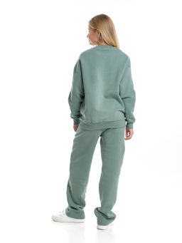 Спортивный костюм с начесом для девочки подростковый 22-1212 мятный - Mini maxi фото 3
