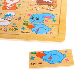 Пазл Домашние животные, 24 элемента - Лесная мастерская фото 4