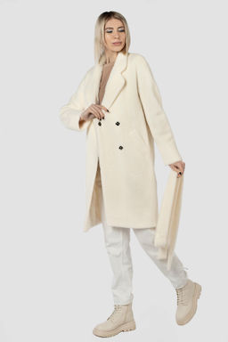 Пальто женское демисезонное (пояс) - El podio фото 16