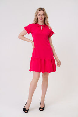 Платье женское из кулирки Чейси 2 малиновый