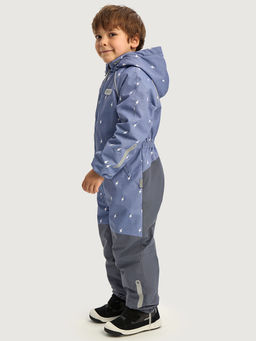 Комбинезон 8м0726 деним/серый - Nikastyle фото 2