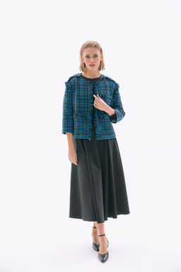 Жакет NIKVA н417-2 василёк