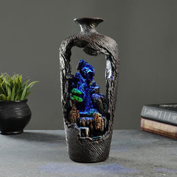 Подставка для благовоний TAKE IT EASY «Ваза», набор благовоний конусы, стелющийся дым, 29×13×12 см