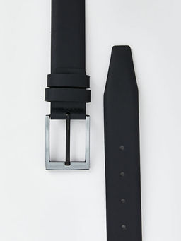 Deri G?r?n?ml? Erkek Kemer