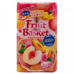 Туалетная бумага с ароматом персика Fruit Basket Marutomi (2 слоя), Япония Акция