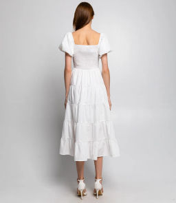 Платье #КТ5305 (1), белый