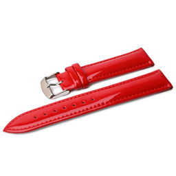 Ремешок для часов натуральная кожа красный C12-12red