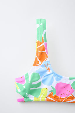 6-14 A?OS/ BIKINI ESTAMPADO FRUTAS / Multicolor - Zara фото 4