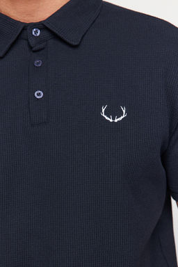 TRENDYOL MAN Haki Regular/Normal Kesim Nak?sl? Dokulu Polo Yaka T-Shirt TMNSS24PO00046 - Trendyolmilla фото 3