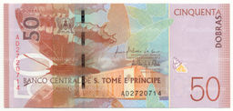 Банкнота 50 добр 2016 года Сан-Томе и Принсипи