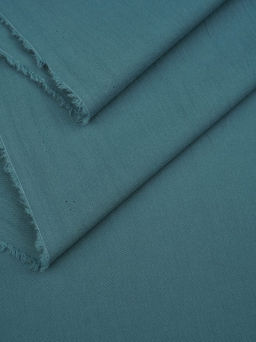 Импортный хлопок цв.Темная зелено-бирюзовая дымка, СОРТ2, ш.1.5м, хлопок-100%, 100гр/м.кв - Купава фото 2