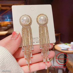 женские серьги длинные - Bruno фото 2