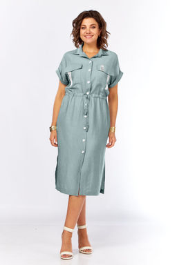 Платье Olga Style С931 ментол