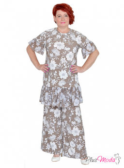 Брюки Модель №1265 размеры 44-84 - Plusmoda фото 6