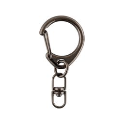 Фурнитура сумочная металл Gamma GH 114/15/10 Карабин 15 мм 10 шт. №06 под черный никель