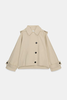 SHORT WATER-REPELLENT TRENCH COAT ZW COLLECTION - Zara фото 24