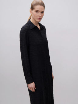 Платье Emka PL1527/espresso из вискозы черное фото 3