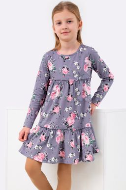 Хлопковое платье для девочки Happy Fox фото 2