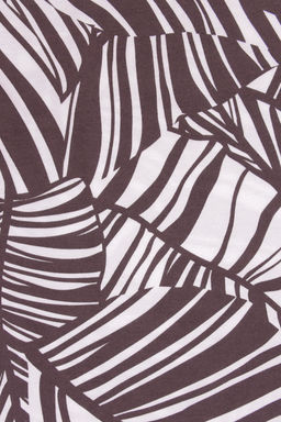 VERY NEAT _ Е 30057/белый,тропический лес фуфайка жен  фото 3