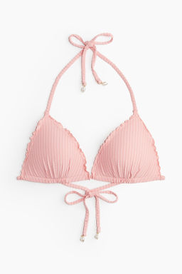Top de bikini de tri?ngulo con push-up